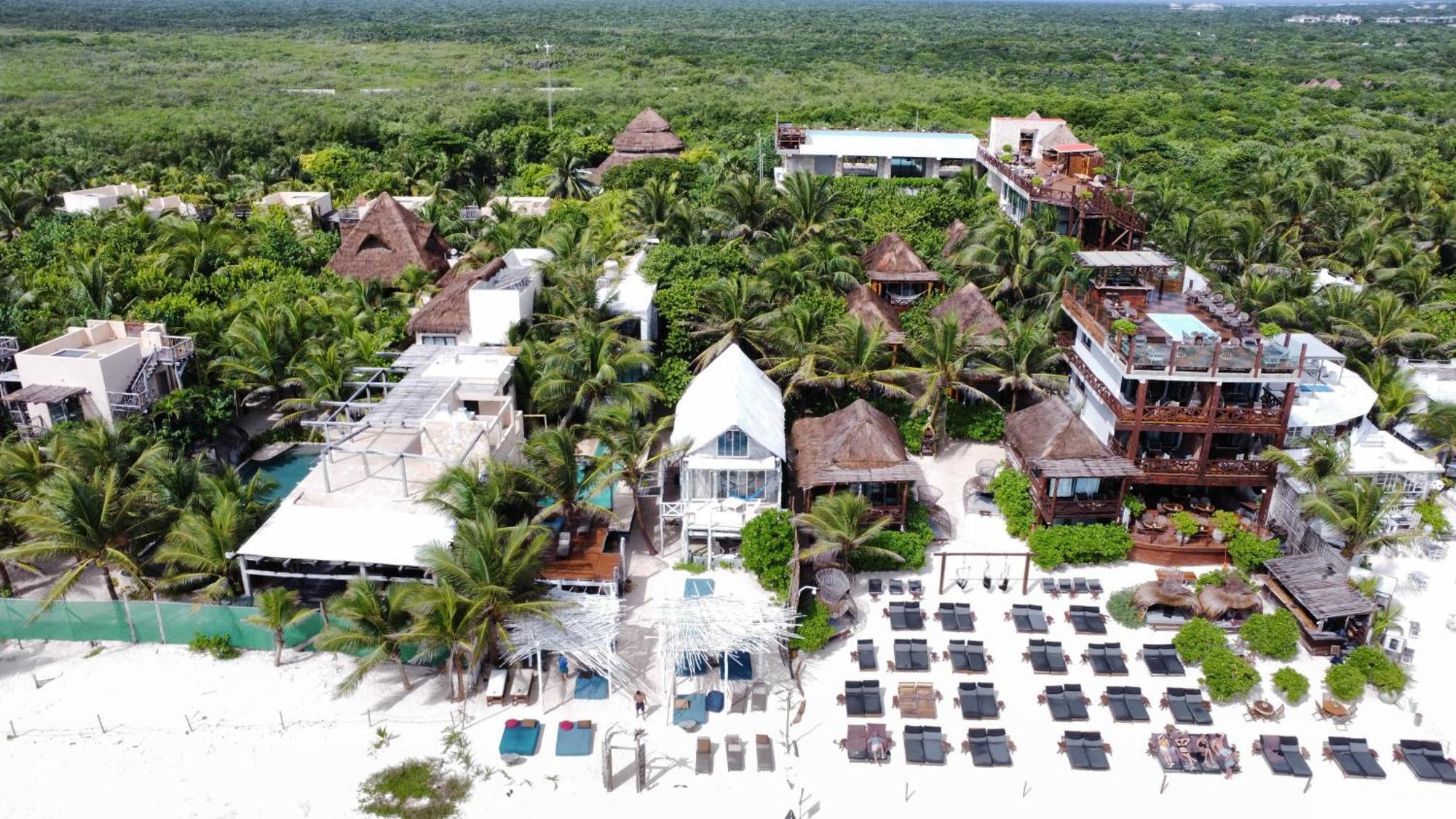 Posada Lamar Tulum Beach Front And Pool Kültér fotó